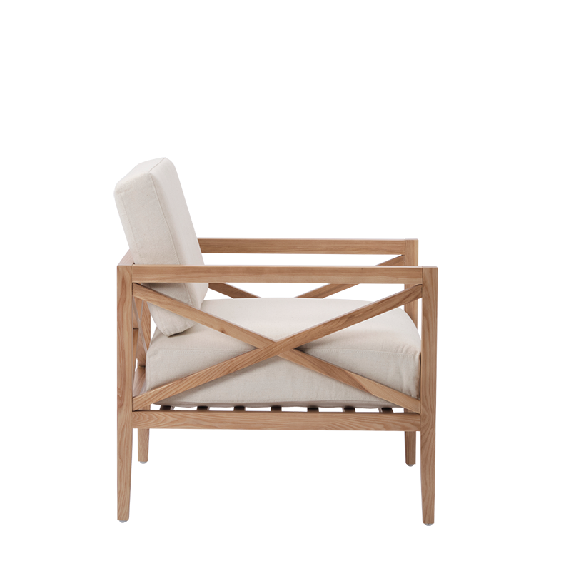 Fauteuil Biarritz 70 x 75 cm H 78 cm