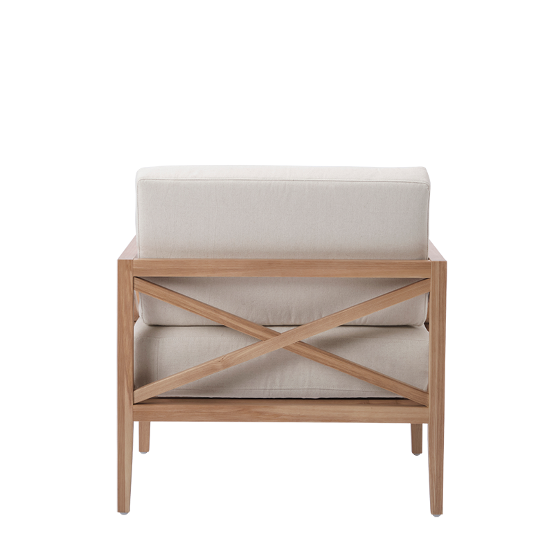 Fauteuil Biarritz 70 x 75 cm H 78 cm