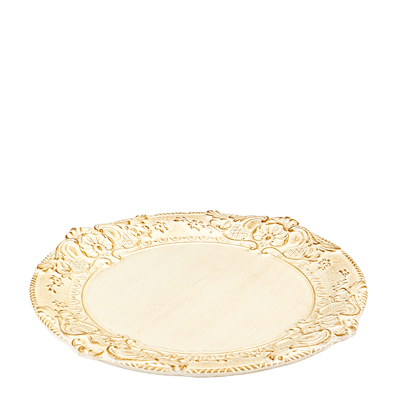 Dessous d'assiette Venezia crème Ø 33 cm