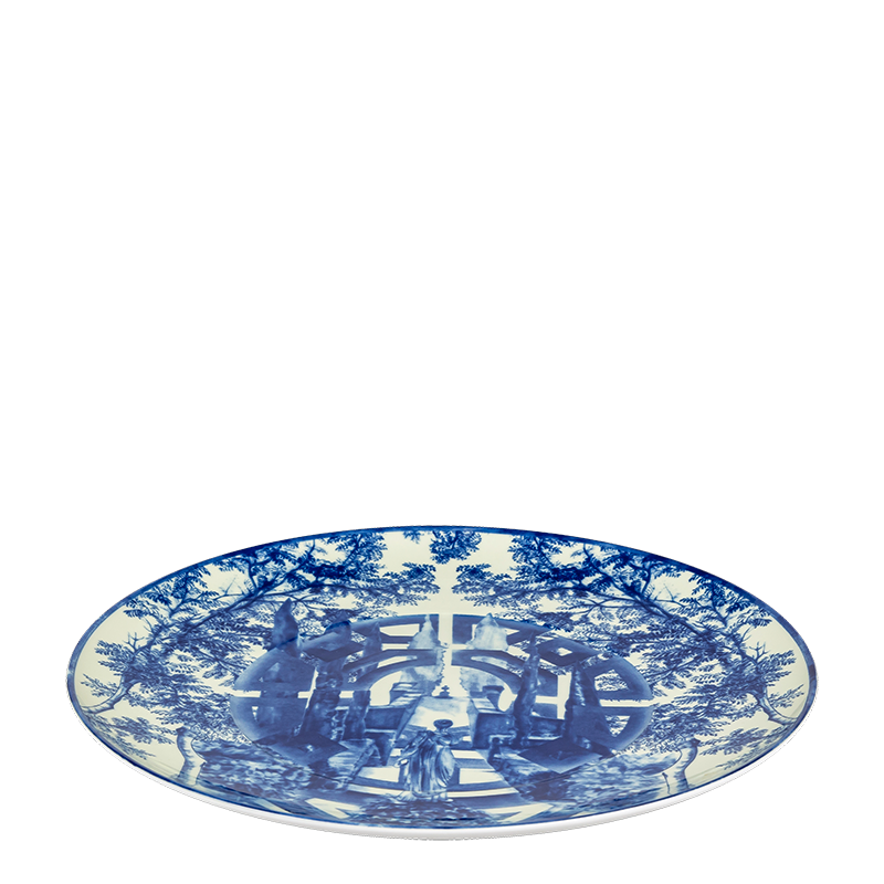 Assiette de présentation Capri bleue Ø 32,5 cm