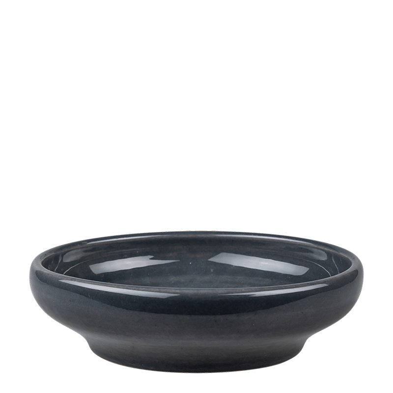 Coupe Corfou nuit noire Ø 12,7 cm H 3,5 cm 18 cl