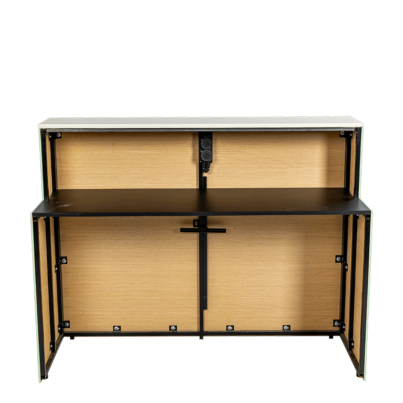 Bar pliant Treillage 55 x 150 cm H 115 cm