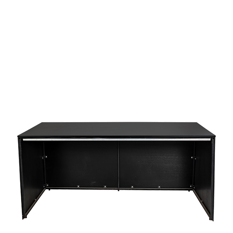 Buffet Cigare Club noir 100 x 200 cm H 90 cm