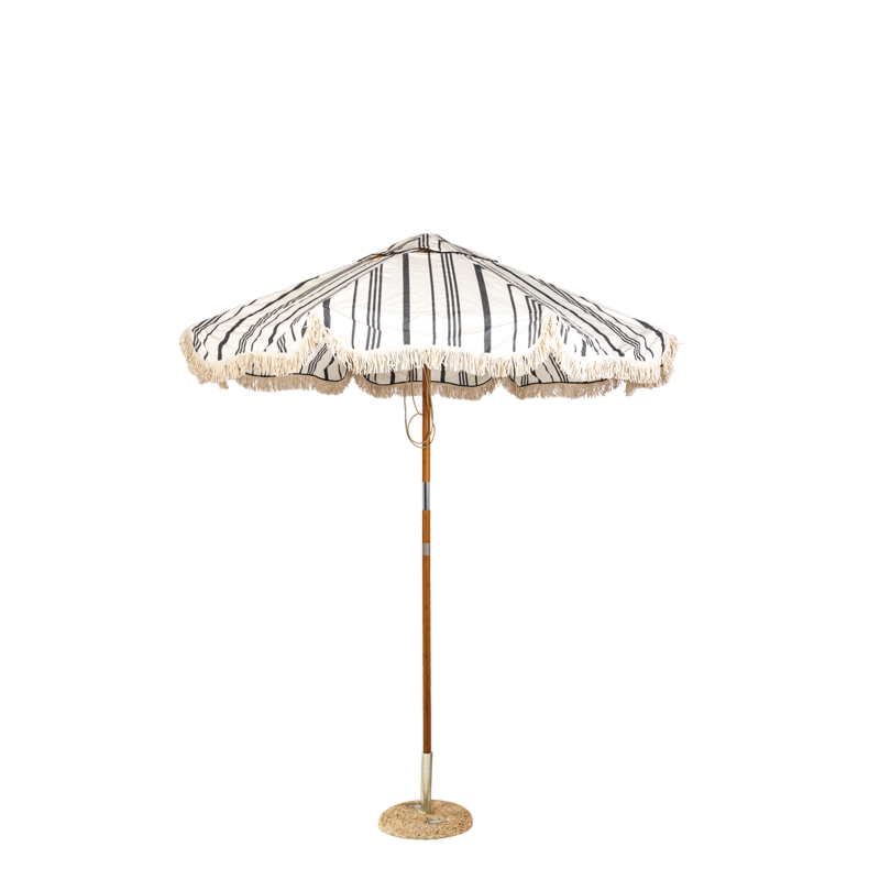 Parasol Biarritz Ø 210 cm H 260 cm + socle granit Ø 50 cm