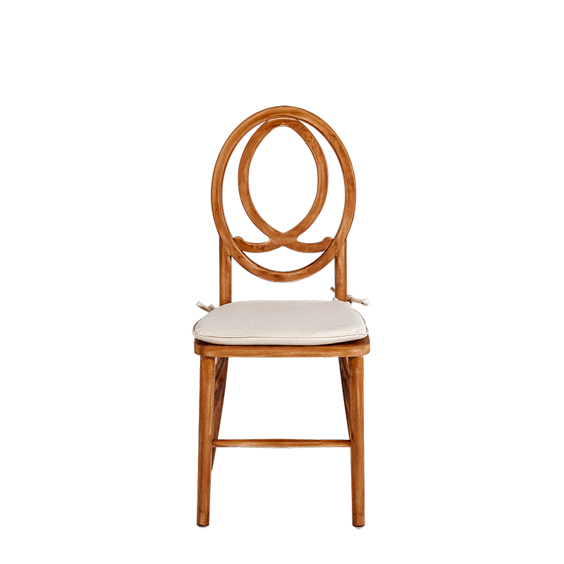 Chaise Sphinx avec coussin crème