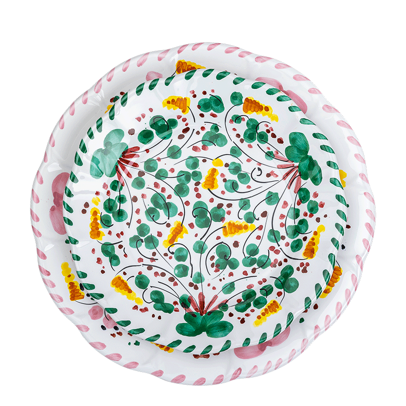 Grande assiette POPOLO per Vaisselle Vintage Ø 25cm