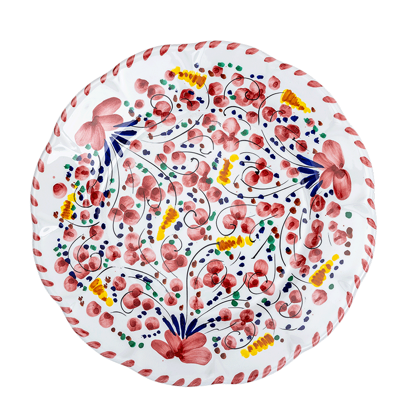 Grande assiette POPOLO per Vaisselle Vintage Ø 25cm