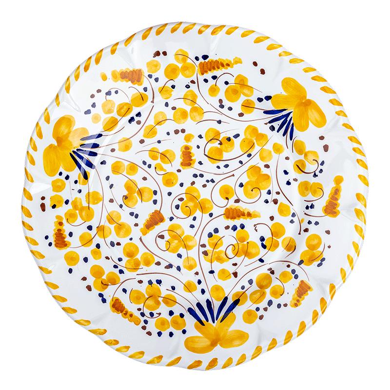 Grande assiette POPOLO per Vaisselle Vintage Ø 25cm