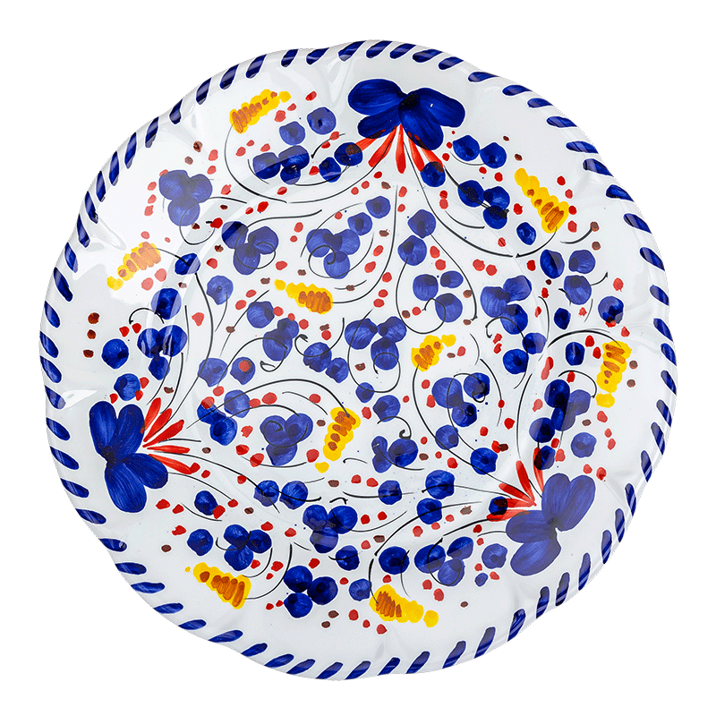 Grande assiette POPOLO per Vaisselle Vintage Ø 25cm
