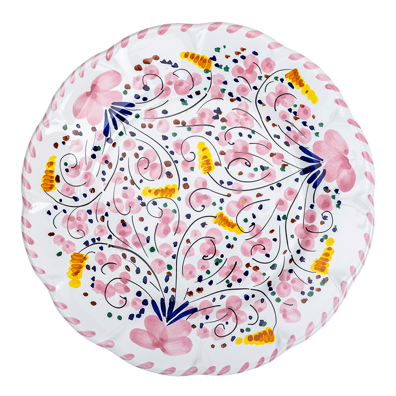 Grande assiette POPOLO per Vaisselle Vintage Ø 25cm