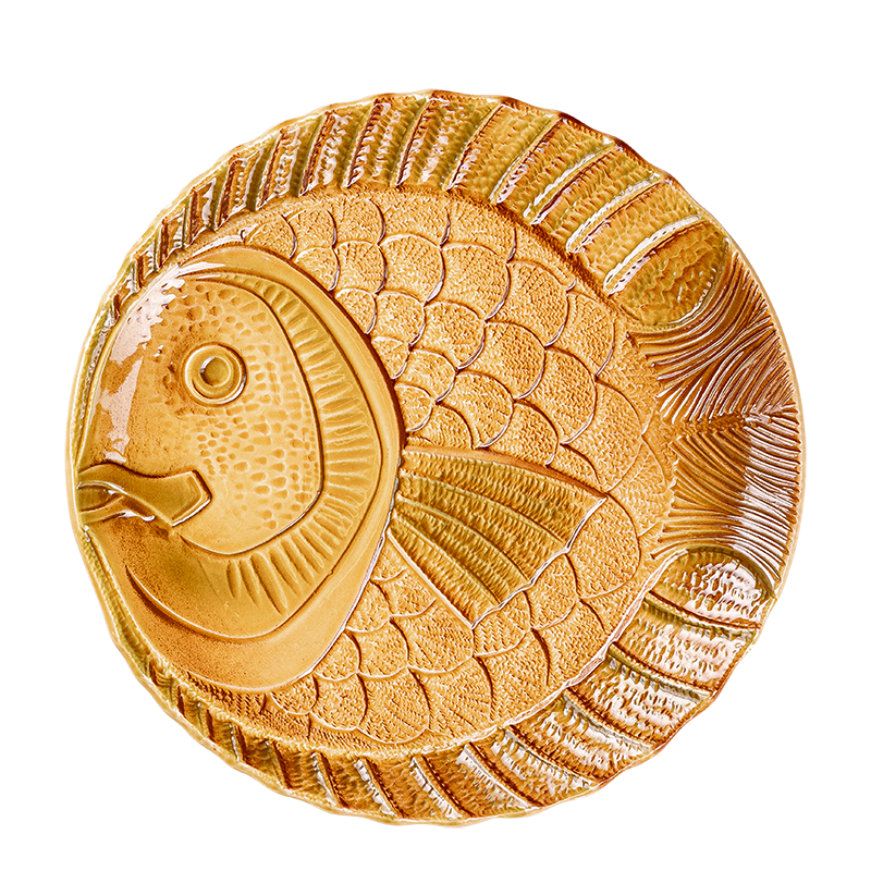 Assiette poisson Vintage Ø 25 cm
