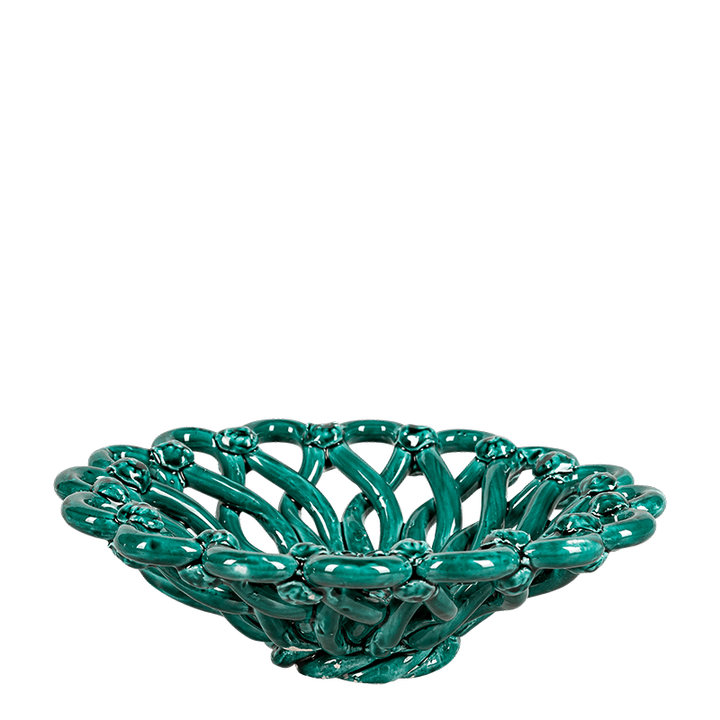 Coupe à fruits Vintage tressée Ø 30-40 cm