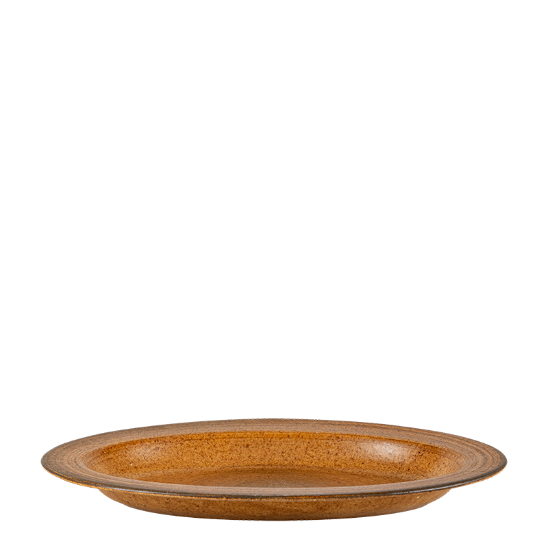 Plat ovale Vintage Grès