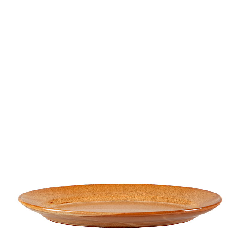 Plat ovale Vintage Grès