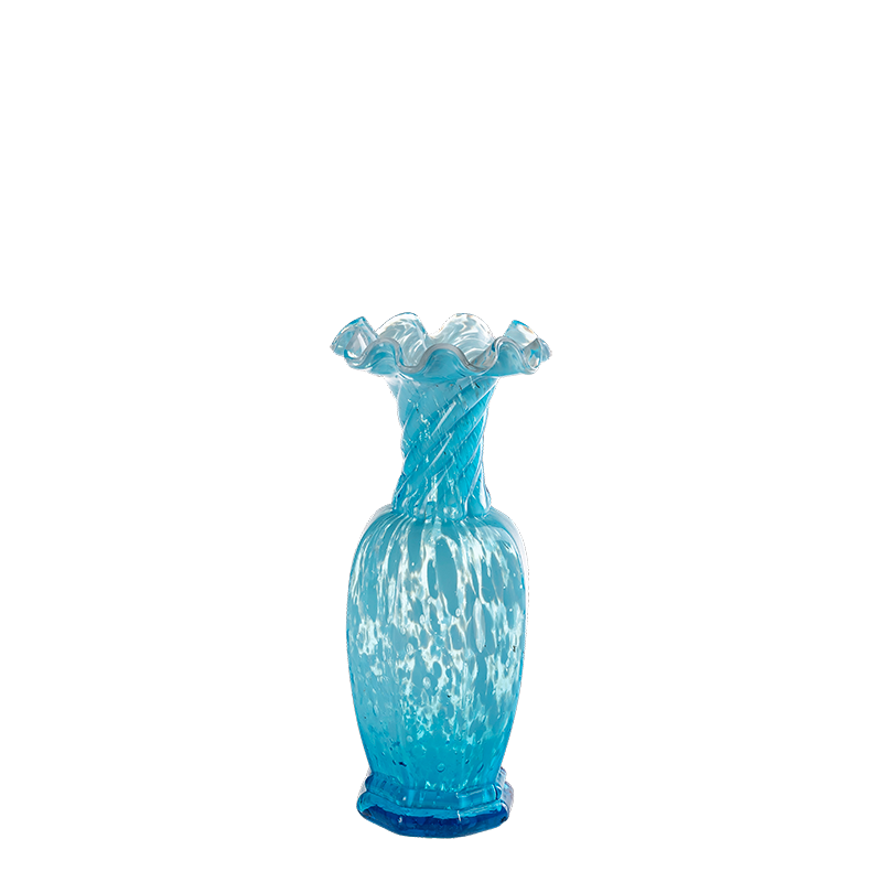 Petit Soliflore Vintage nuance bleue