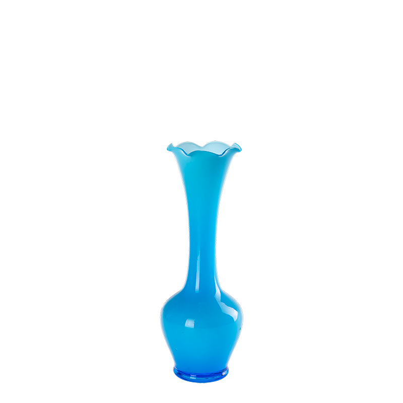Petit Soliflore Vintage nuance bleue