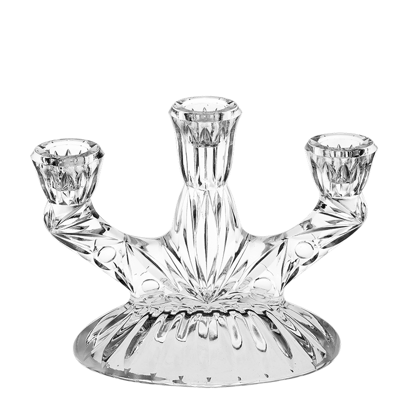 Chandelier Vintage en verre blanc