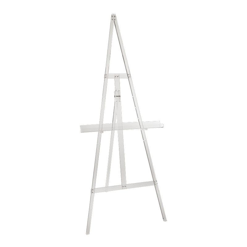 Chevalet Plexi 60 x 58 cm H 150 cm