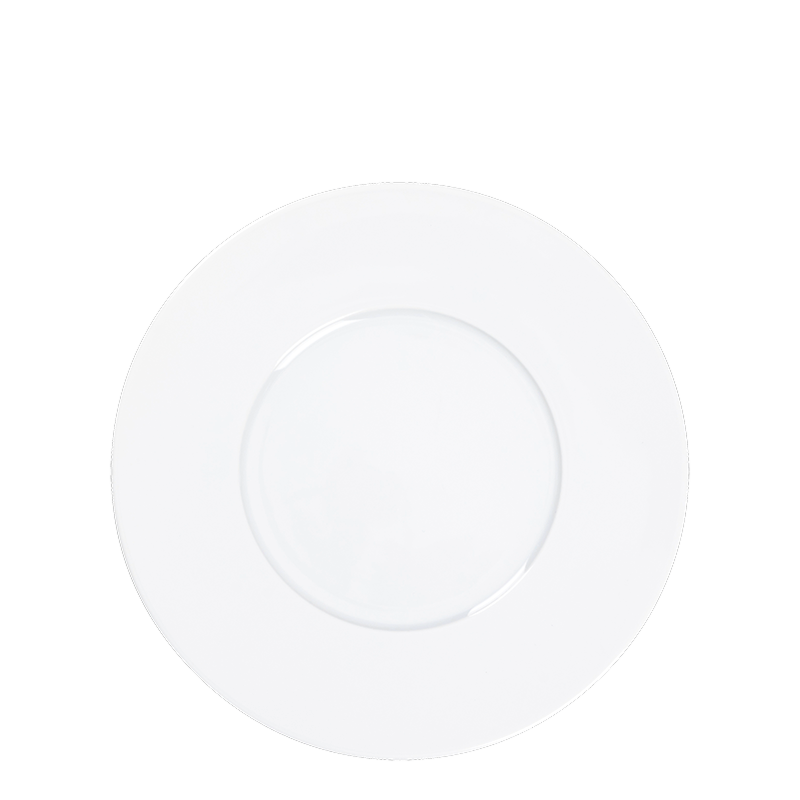 Assiette lunch Plane Blanche Ø 23 cm