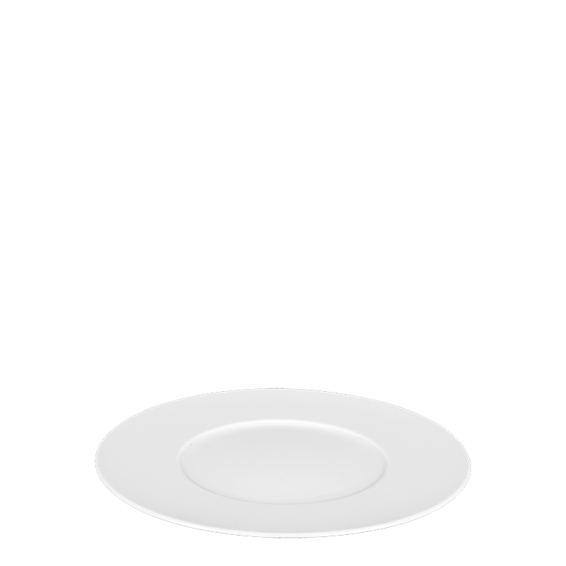 Assiette lunch Plane Blanche Ø 23 cm