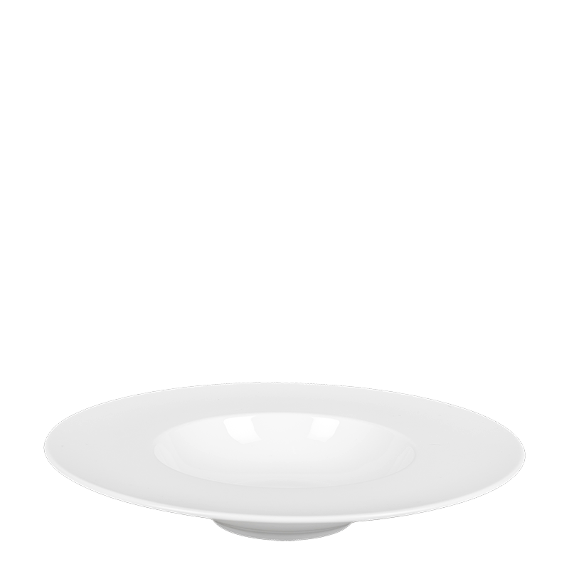 Assiette creuse Plane Blanche Ø 27cm Ø bassin 15 cm