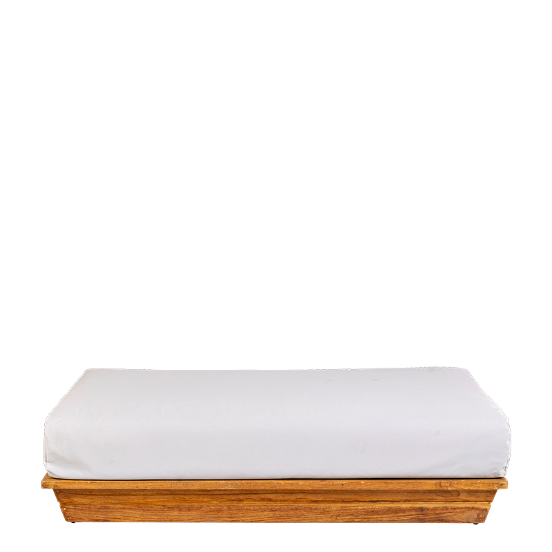 Banquette Lounge garden grey 70 x 140 cm H 36cm