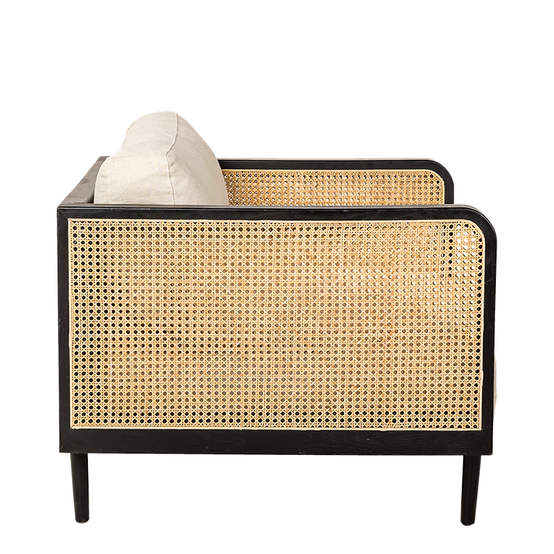 Fauteuil Cannes 83 x 83 H 78 cm