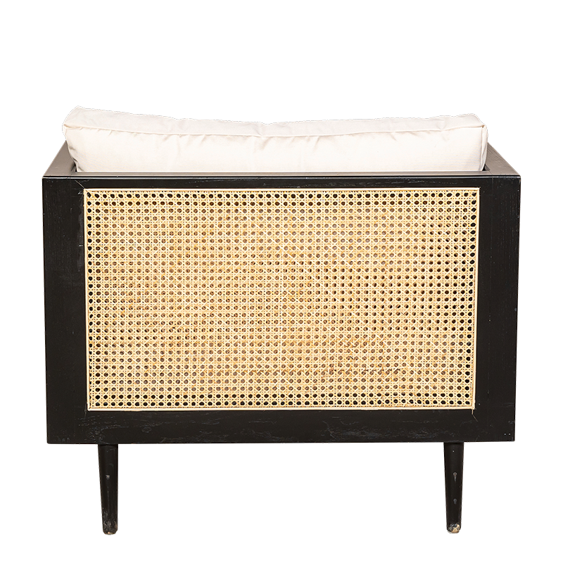 Fauteuil Cannes 83 x 83 cm H 78 cm