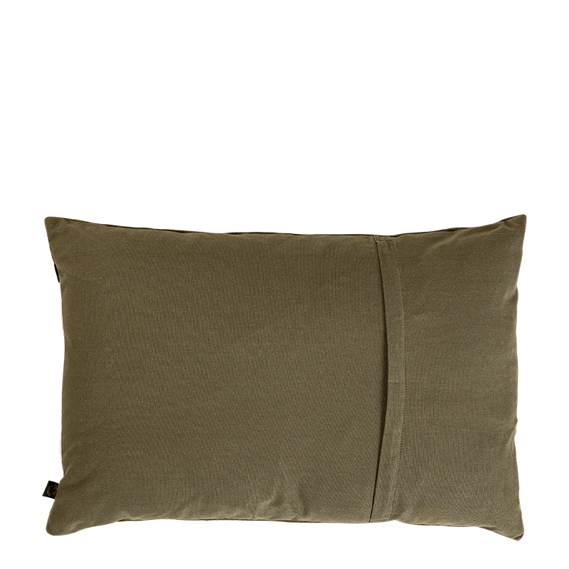 Coussin Pollen kaki 40 x 60 cm