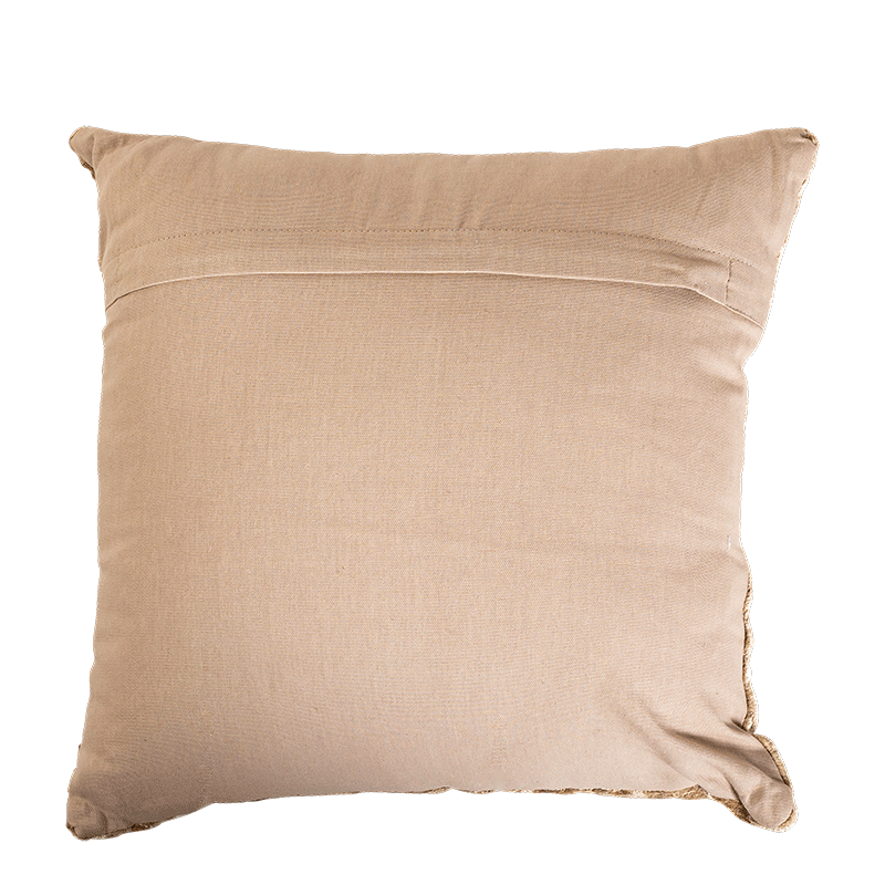 Coussin Onde beige 45 x 45 cm