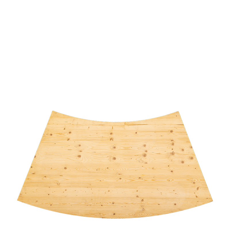 Table Volute 100 x 200 cm H 72 cm
