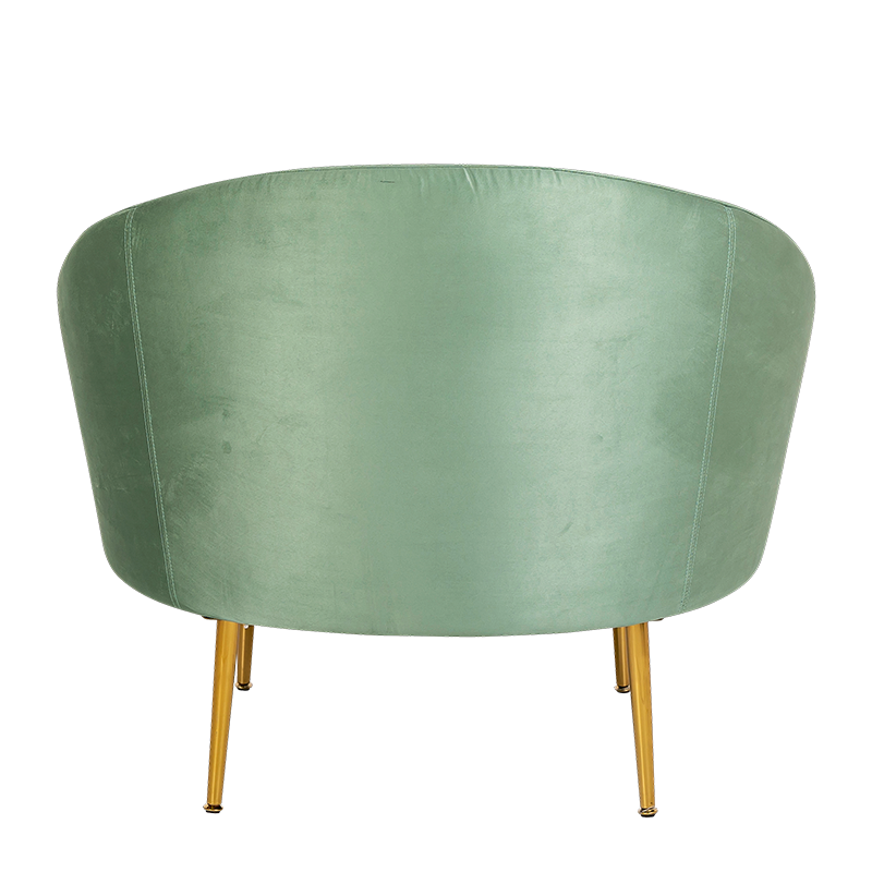 Fauteuil Sofia vert 92 x 82 cm H 78 cm