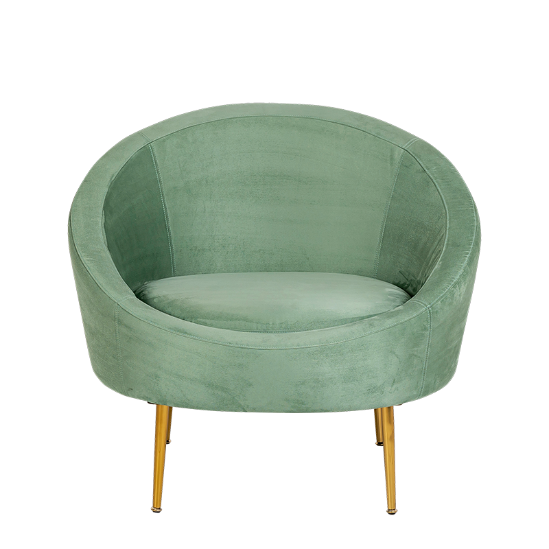 Fauteuil Sofia vert 92 x 82 cm H 78 cm