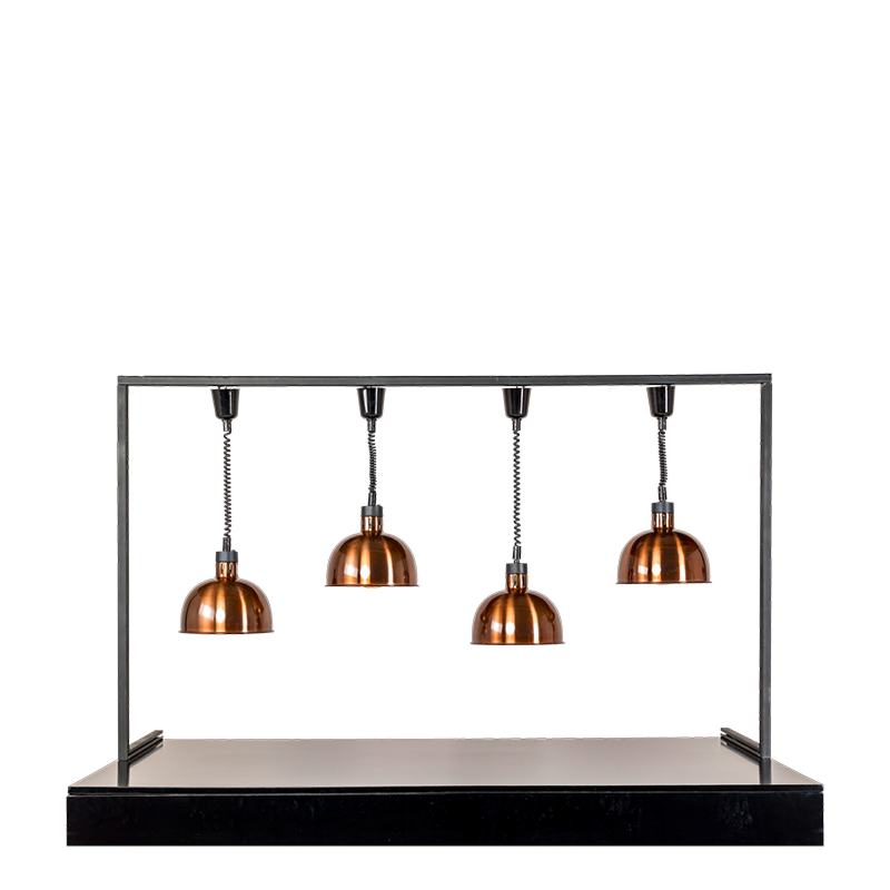 Arche lampe chauffe-plat L 2 m H 117 cm