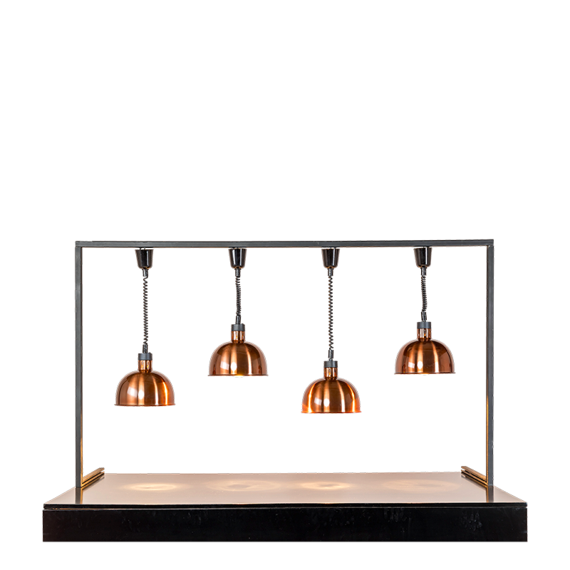 Arche lampe chauffe-plat L 2 m H 117 cm