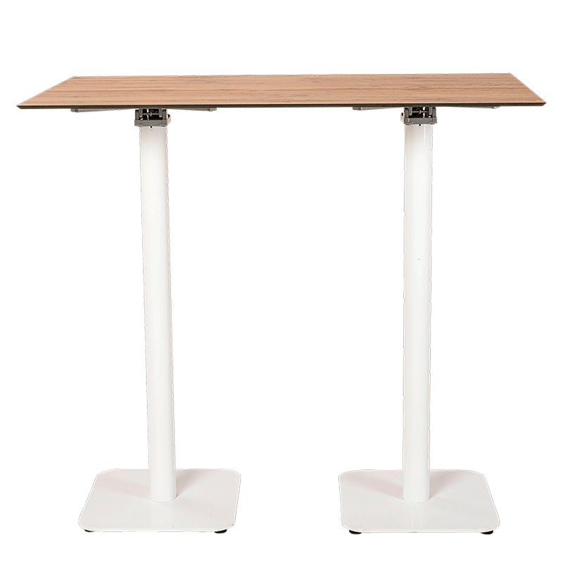 Table haute Soft bois 120 x 70 cm H 110 cm (outdoor)