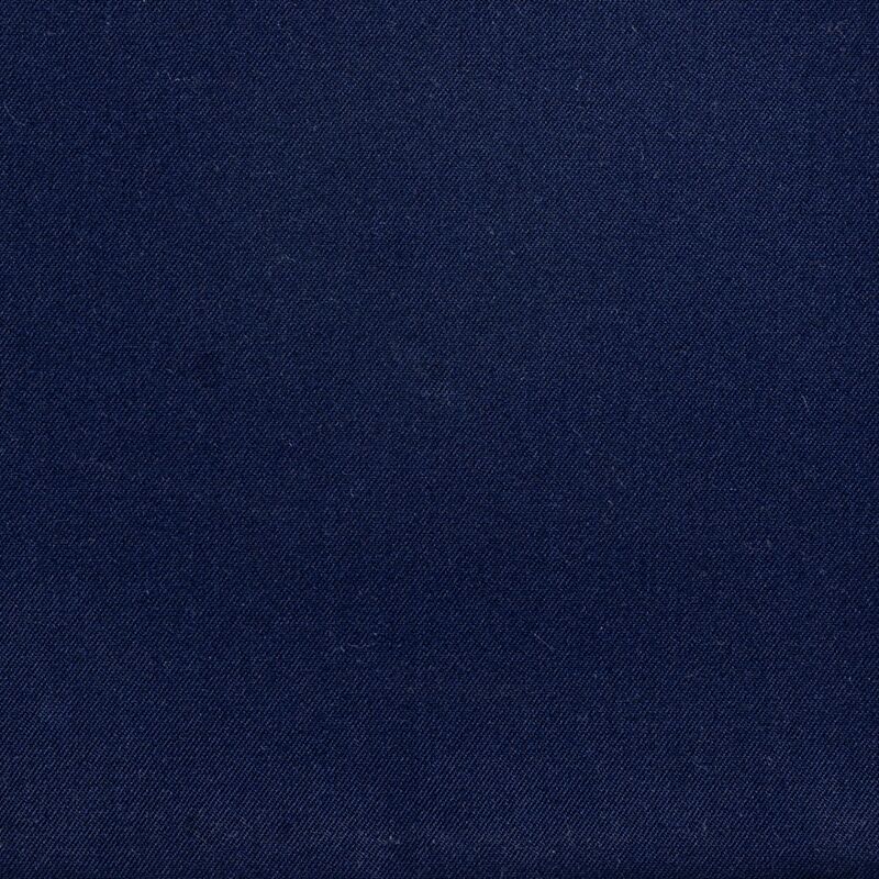 Serviette de table Marjorie bleu marine 50 x 50 cm ignifugée M1