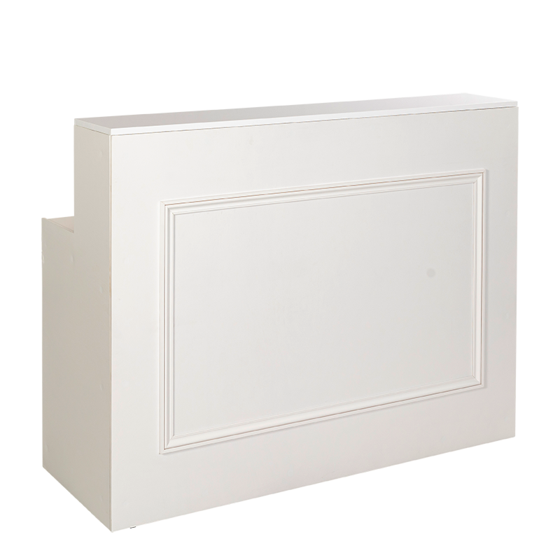 Bar pliant Moulure blanc 55 x 150 cm H 115 cm