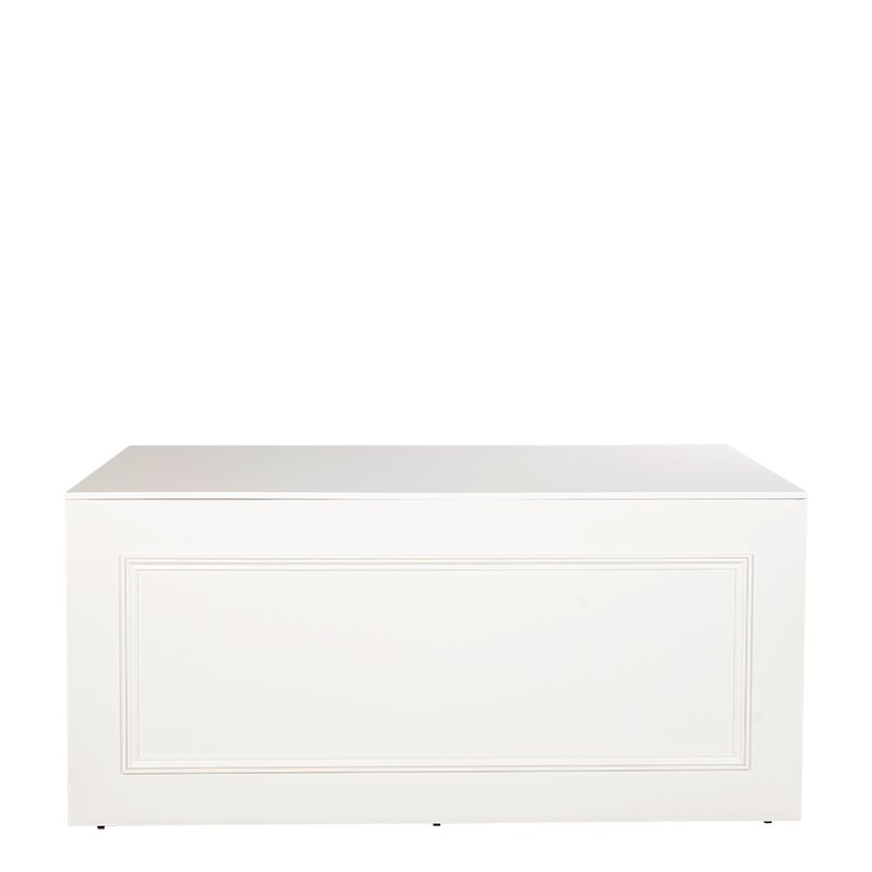 Buffet pliant Moulure blanc 100 x 200 cm H 90 cm - Délai 48h