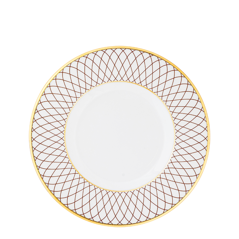 Assiettes Filet Or