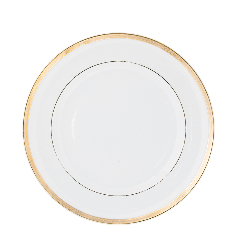 Assiettes Filet Or
