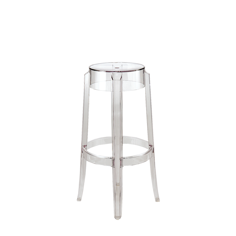 Tabouret Cristal H 75 cm