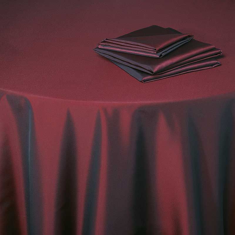Chemin de table Toscane rouge Opéra 50 x 270 cm