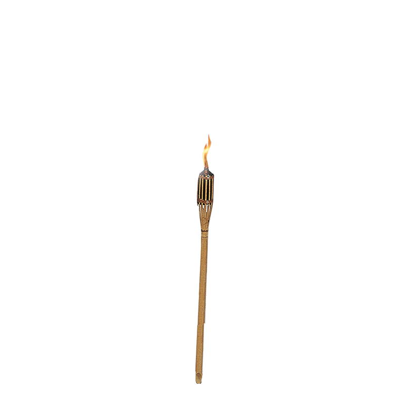 Torche à pétrole H 110 cm + 50 cl Kerdane