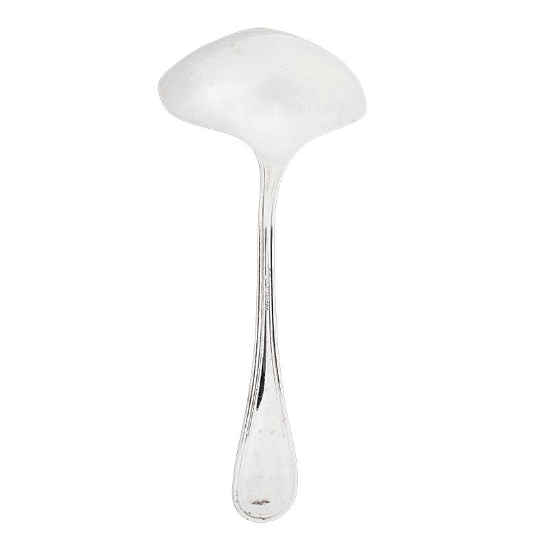 Cuillère à sauce argent