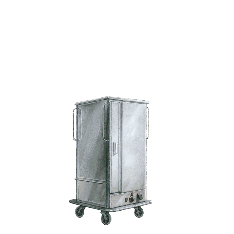 Etuve électrique ventilée humidifiée 8 grilles