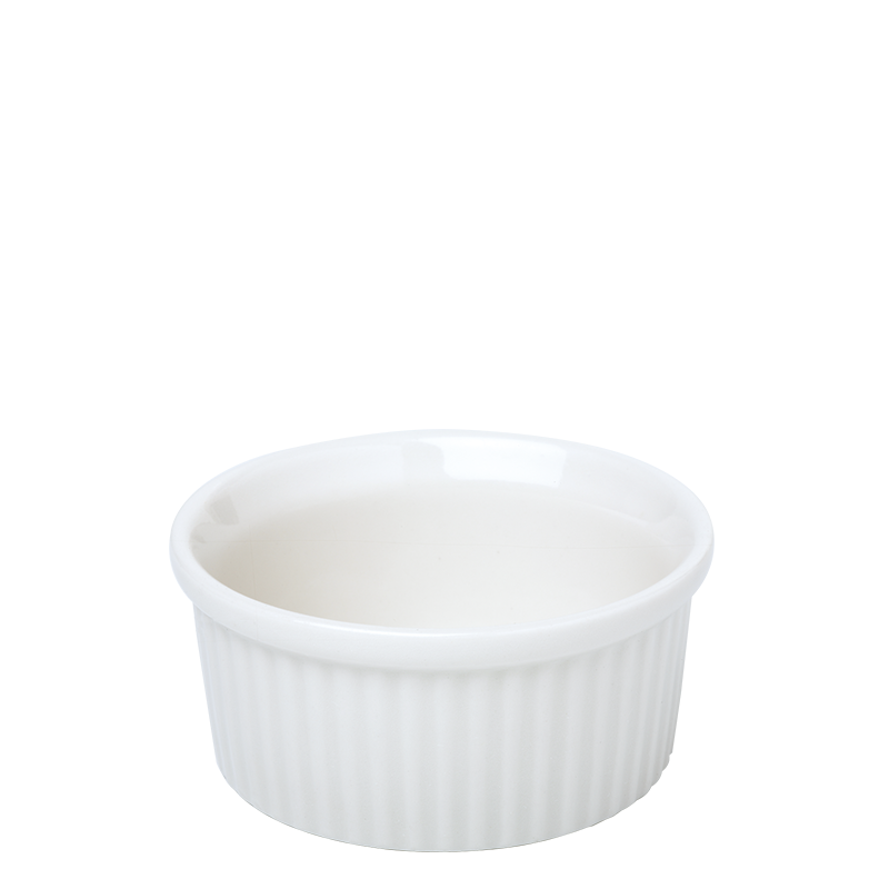 Ramequin blanc Ø 8 cm H 4 cm 10 cl