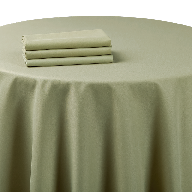 Serviette de table chintz vert amande 60 x 60 cm