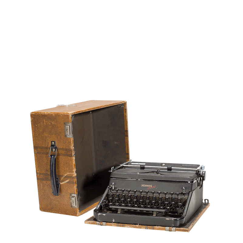 Machine à écrire Vintage 34 x 15,5 cm H 32,5 cm