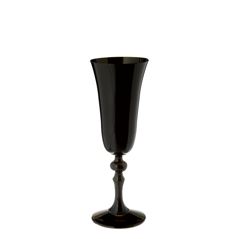 Flûte à champagne noire 15 cl